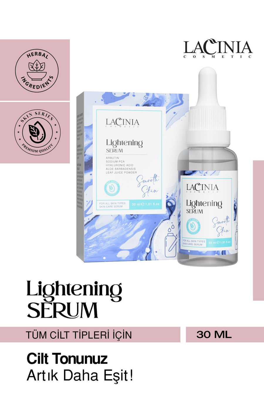 Lightening (AYDINLATICI) Serum 30ml Yüz Bakımı Etkili
