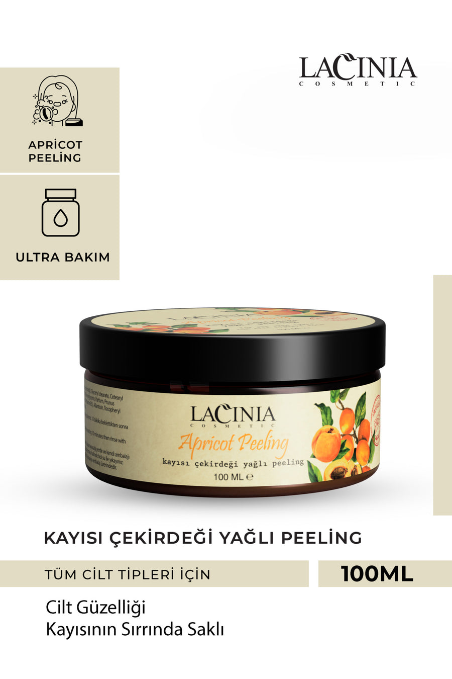 Kayısı Çekirdekli Peeling 100ml