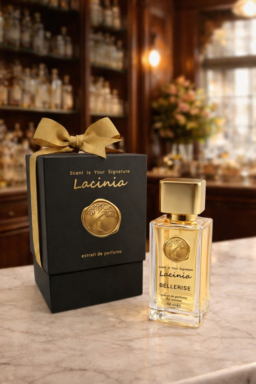 Bellerise Kadın Parfüm 50ml-Extrait de Parfum | Çiçeksi & Beyaz Çiçek |Yoğun Kalıcılık