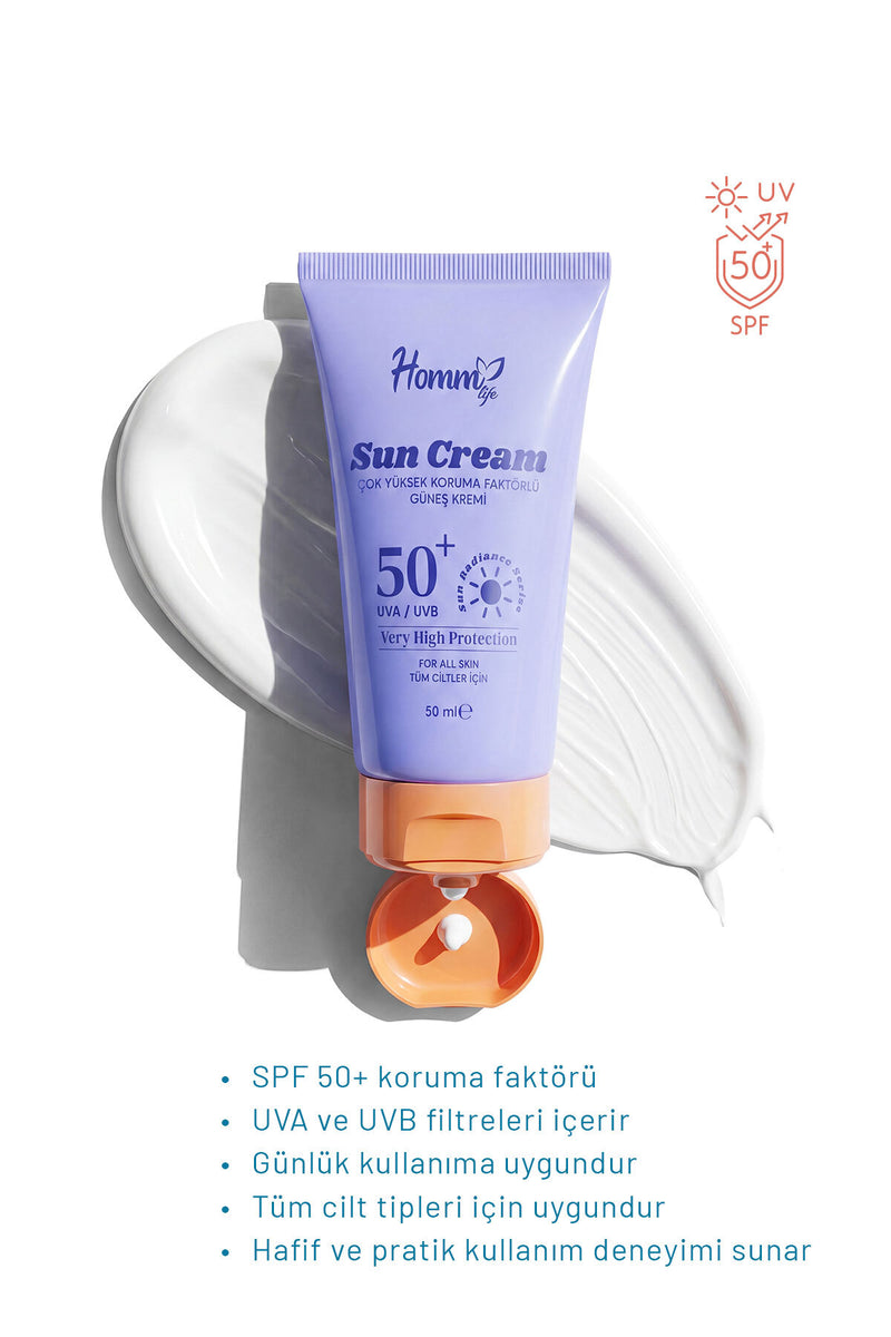 Homm Bitkisel Güneş Kremi 50 Spf 50 ml