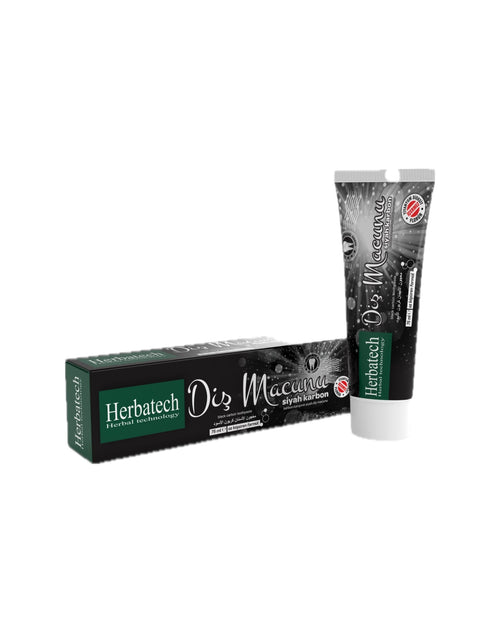 Aktif Karbonlu Siyah Diş Macunu - Doğal Beyazlatıcı Ve Leke Karşıtı 75 ml
