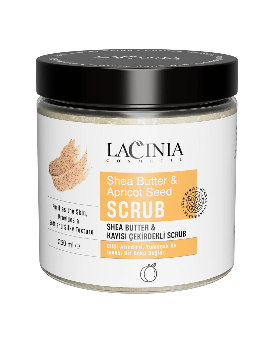 Shea Butter & Kayısı Çekirdeği Yağlı Scrub 250 ml